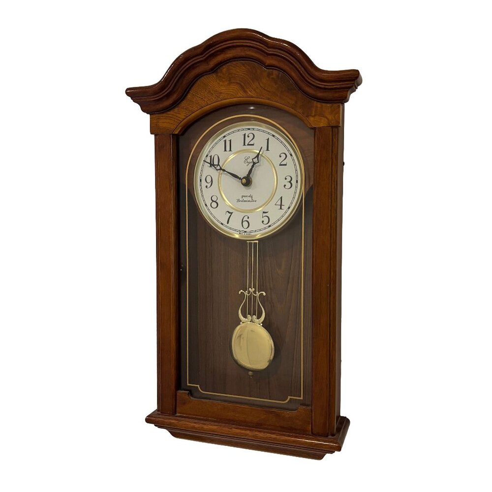 Ergo Westminster quartz wooden wall clock